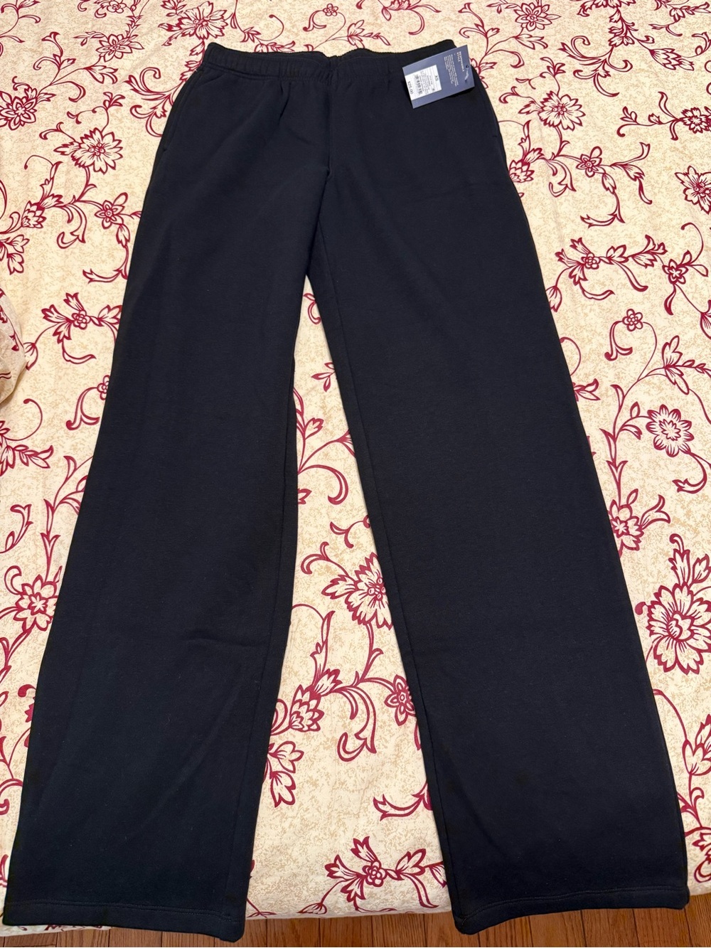 Universal Thread Black Elastic-Waist Sweatpants